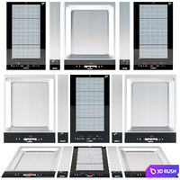 Siemens hob 2 3D Model Vray, Corona