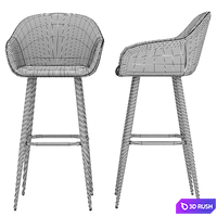 Deephouse Bar Chair Erwin 3D Model Vray