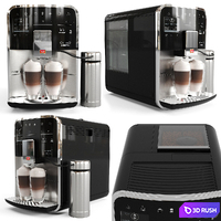 Coffee Machine Melitta Barista TS Smart 3D Model Vray, Corona
