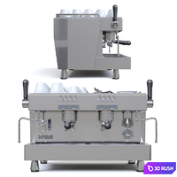 Rocket Espresso R 9 3D Model Vray
