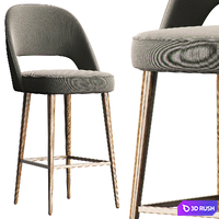 JAMNI Miro Bar Stool 3D Model Vray