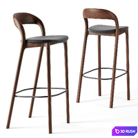 Neva Light Bar chair by Artisan 3D Model Corona