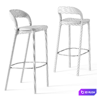 Neva Light Bar chair by Artisan 3D Model Corona