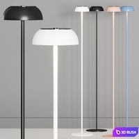 Axolight Float Floor Lamps 3D Model Vray, Corona
