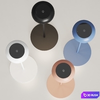 Axolight Float Floor Lamps 3D Model Vray, Corona