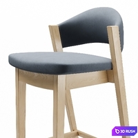 wewood_CARAVELA BAR STOOL 3D Model Corona