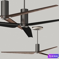 Ceadesign Ariachiara Ceiling Ventilator 3D Model Vray, Corona