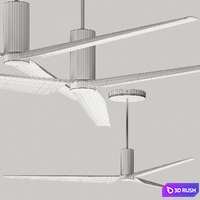 Ceadesign Ariachiara Ceiling Ventilator 3D Model Vray, Corona