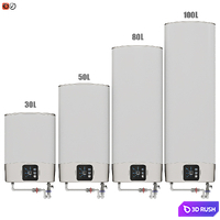Set Water heater ARISTON ABS Velis EVO PW 3D Model Vray, Corona