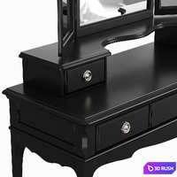Dressing table Venice Dantone Home 3D Model Vray, Corona