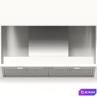 Falmec Gruppo Incasso Nrs Hood 3D Model Vray, Corona