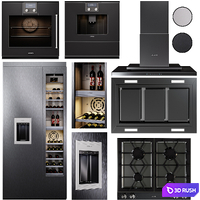 GAGGENAU_Appliances_set01 3D Model Vray, Corona