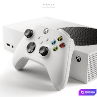 Xbox series s 3D Model Vray, Corona