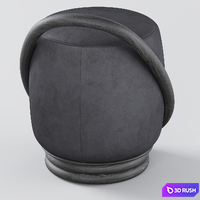 Pouffe Riot by cosmo 3D Model Vray, Corona