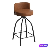 Twist Counter Stool 3D Model Vray, Corona