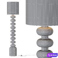 Emil Floor Lamp Urban Outfitters 3D Model Corona