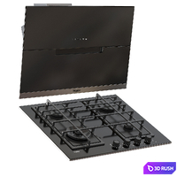 Haier Appliance Set 3D Model Corona