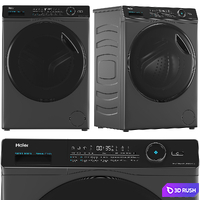 WASHER-DRYER HAIER HWD80-BP14979S 3D Model Vray