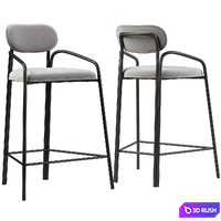 Bar stool Ror 3D Model Vray, Corona