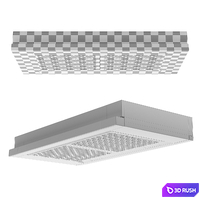 Built-in kitchen hood V-Zug AiroClearCabinet V6000 3D Model Corona