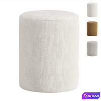Pouffe Polina by Inmyroom 3D Model Corona