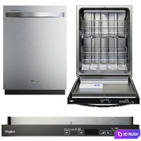 Whirlpool Dishwasher Collection 3D Model Vray, Corona