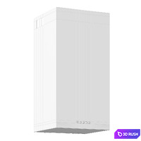 Hood Maunfeld BATH PLUS 45 INOX 3D Model Corona