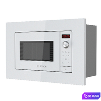 Microwave Bosch Serie 2 3D Model Vray, Corona
