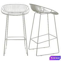 Chairs FRANK 3D Model Corona