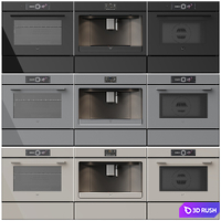 V-ZUG kitchen appliances 1 3D Model Vray, Corona