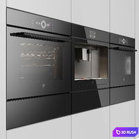 V-ZUG kitchen appliances 1 3D Model Vray, Corona