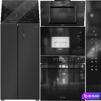 MAUNFELD Appliance Collection 01 3D Model Vray, Corona