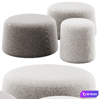 Pouf Fungo by Grado Design 3D Model Vray