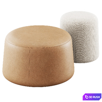 Pouf Fungo by Grado Design 3D Model Vray
