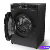 Beko washing machines 3D Model Vray, Corona