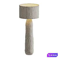 Floor light earth floor 3D Model Corona