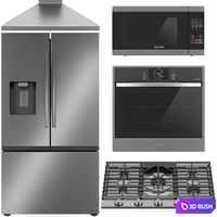 SAMSUNG kitchen appliances 3D Model Vray, Corona