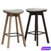 Pauline Counter Stool 3D Model Corona