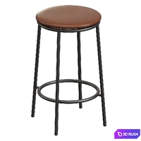 Circa Counter Stool 3D Model Corona