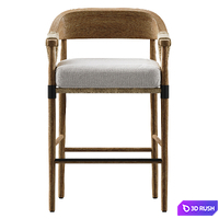 Arteriors Estes Outdoor Bar Stool 3D Model Corona