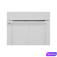 AEG Electric Compact Oven KMR721000B 3D Model Corona