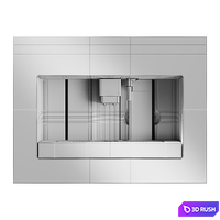 AEG Built In Coffee Machine KKE884500B 3D Model Corona