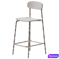 Cove Timber Bar Stool 3D Model Corona