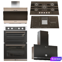 Hotpoint appliance set 3D Model Corona