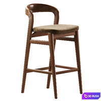 Acheson bar stool 3D Model Corona