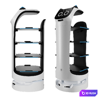 Bellabot PUDU. Premium Delivery Robot 3D Model Corona