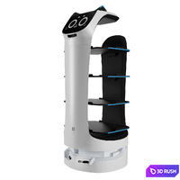 Bellabot PUDU. Premium Delivery Robot 3D Model Corona
