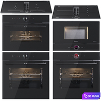 Bosch collection of appliances set 2 3D Model Corona