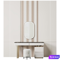 Dressing table 04 3D Model Vray, Corona