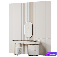 Dressing table 04 3D Model Vray, Corona